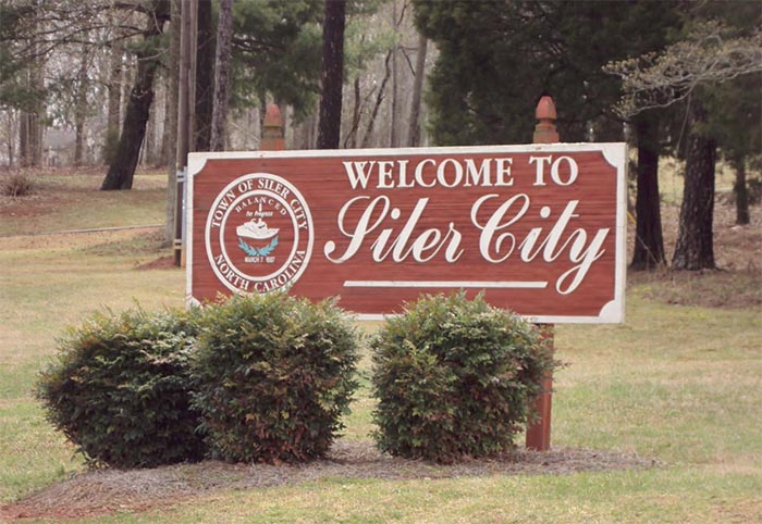 welcome to siler city sign